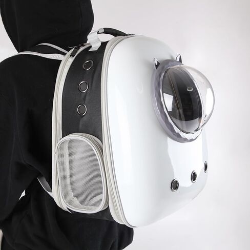 Parhjiv Cat Backpack Carrier, Back Expandable Cat Bubble Backpack for Cats Kitten Small Puppy, Airline Approved Cat Bubble Backpack, Space Capsule Astronaut Cat Carrier in Saudi Arabia