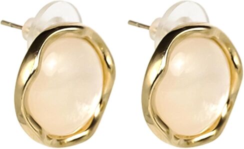 DIVASHE Classic Vogue Minimalist Circle Earrings in Saudi Arabia