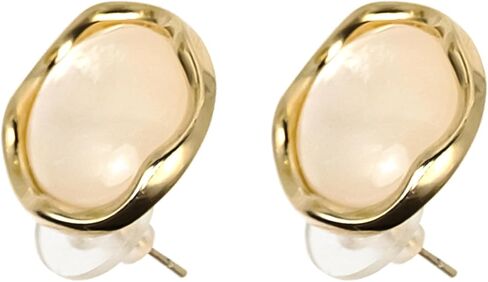 DIVASHE Classic Vogue Minimalist Circle Earrings in Saudi Arabia