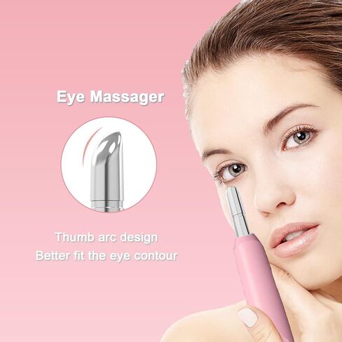 TUUTHWT Ultrasonic Eye Wash Cup, Portable Silicone Eye Wash Kit with Eye Massage Function, Using with Eyewash or Purified Water | Remove Dust | Relieve Eye Fatigue -Pink in Kuwait