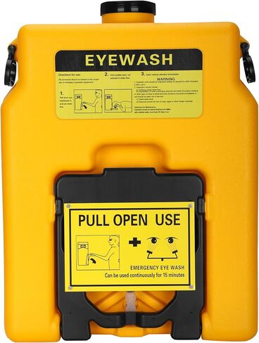Lunarlipes 14gal Portable Eye Wash Station, Emergency Eye Wash Station, First Aid Eye Wash Units, Ansi Certified Eye Washing Station in Kuwait