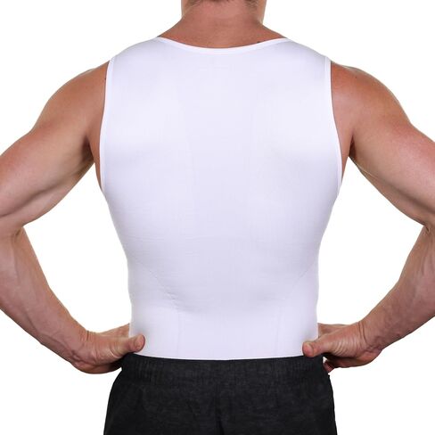 قميص ضغط رجالي من Esteem Apparel EliteSlim لإخفاء التثدي وعضلات الصدر والبطن والتخسيس ملابس داخلية in Saudi Arabia
