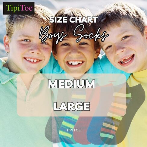 Tipi Toe Big Kids Boys 20 Pairs Classy Lightweight Novelty Colorful Pattern Low Cut/No Show Socks in Saudi Arabia