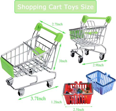 MUYIZI 115 قطعة من زجاجات الطعام والمشروبات المصغرة مجموعة ألعاب طعام صغيرة دمية طعام مصغرة لبيت الدمى للتسوق وإكسسوارات المطبخ للأطفال من سن 3 سنوات فما فوق نموذج فاتورة الدولار (النمط 3) in Kuwait