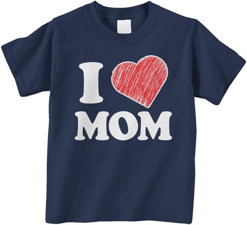 Threadrock Little Boys' I Love Mom Infant/Toddler T-Shirt in Saudi Arabia