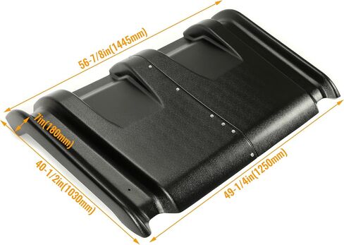 HECASA 2 PCS Hard Top Roof Compatible with 2014-2022 Honda Pioneer 700 SXS700M2 (2 Seater) with the Function of Keeping Rain off Replacement for V000100-11056Q in Saudi Arabia