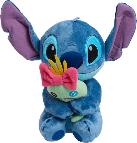 Just Play Disney Classics Lil Friends Stitch and Scrump Plush Stuffed Animal, Officially Licensed Kids Toys for Ages 0+ in Saudi Arabia