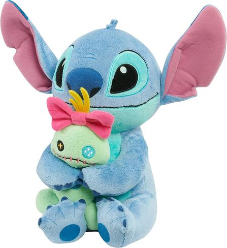 Just Play Disney Classics Lil Friends Stitch and Scrump Plush Stuffed Animal, Officially Licensed Kids Toys for Ages 0+ in Saudi Arabia