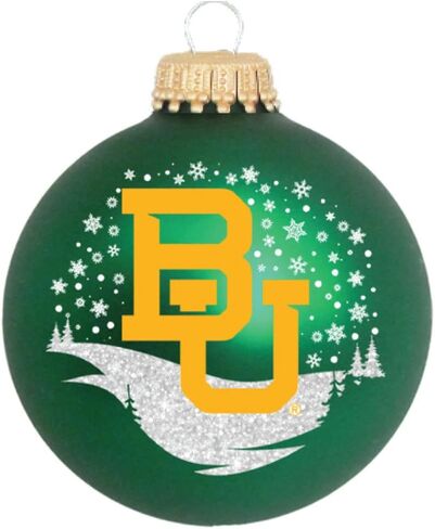 زخرفة زجاجية منفوخة من RFSJ بولاية أوهايو، باللون الأحمر in Kuwait