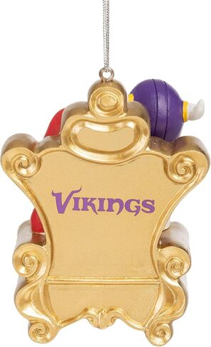 FOCO NFL Mascot On Santa's Lap Hanging Christmas Tree Holiday Ornament in Saudi Arabia