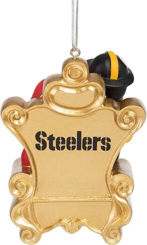 FOCO NFL Mascot On Santa's Lap Hanging Christmas Tree Holiday Ornament in Saudi Arabia