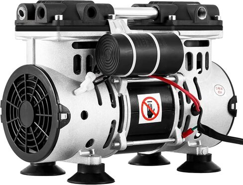 MXBAOHENG Oilless Vacuum Pump Lab Oil Free Piston Mute Vacuum Pump 2.47CFM 70L/min -91kpa (110V) in Saudi Arabia