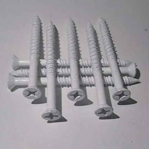 Shorpioen 20-Pack 1/4 x 3 1/4 Phillips Flat Concrete Screw * Drill Bit NOT Included * Blue Perma Seal BC-1452CNPF in Saudi Arabia