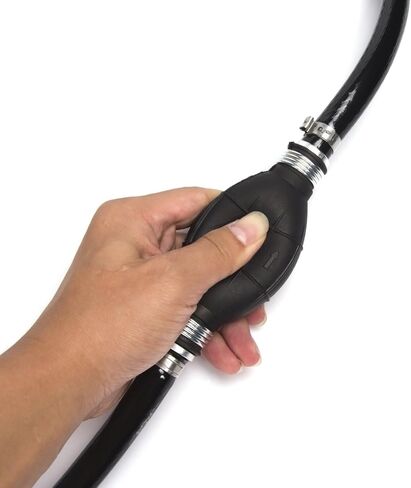 مجموعة خط الوقود، مجموعة خط خرطوم الوقود من النايلون المضفر 3/8 بوصة بمحرك بحري خارجي RVs مع لمبة برايمر 6FT in Kuwait