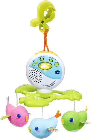 VTech Soothing Songbirds Travel Mobile، أبيض in Saudi Arabia