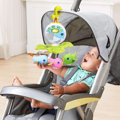 VTech Soothing Songbirds Travel Mobile، أبيض in Saudi Arabia