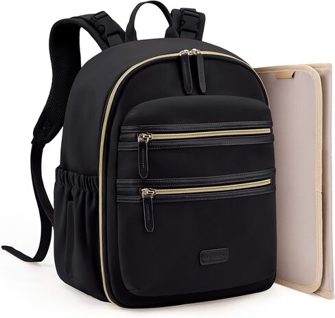 mommore Neoprene Diaper Bag Backpack Small Baby Bag Travel Mini Diaper Backpack for Newborn with Insulated Pockets in Kuwait