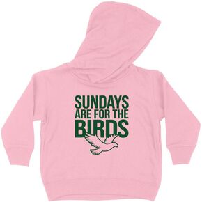 Green Sundays are for The Birds Kids Hoodie Sweatshirt Toddler in Saudi Arabia