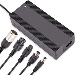 54.6V 1.6A Electric Scooter Charger for 48V Lithium Battery, 5-in-1 Plug Smart Ebike Charger Compatible with Jetson, Gotrax, Razor,Segway, Swagtron, Hiboy, Lectric XP and More in Saudi Arabia