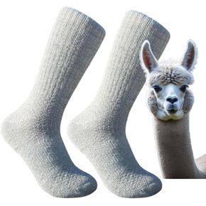 Baby Alpaca Hiking Socks – Premium Outdoor Crew Socks for Men & Women – Ultra-Soft, Breathable, Durable in Saudi Arabia