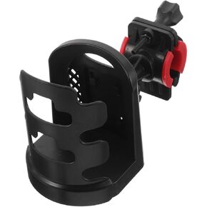 SUPVOX Adjustable Microphone Stand Drink Holder with Rotation Cup and Water Bottle Holder Clamp for Live Streaming Music Practice and Cycling Use in Kuwait