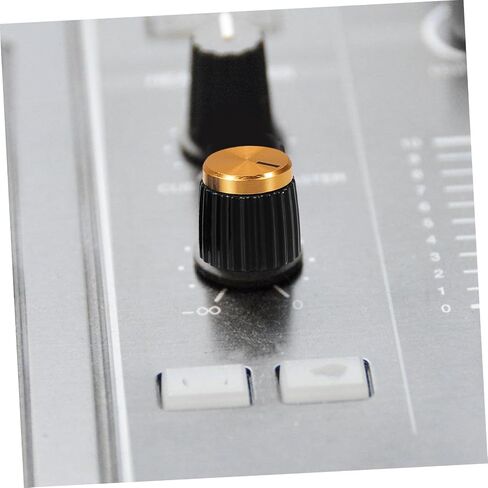 4pcs Potentiometer Control Knobs: Small Plastic Knobs for Audio Systems - Rotary Potentiometer Caps for Audio Amplifier Bass Guitar in Saudi Arabia