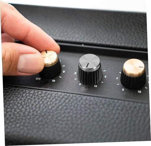 4pcs Potentiometer Control Knobs: Small Plastic Knobs for Audio Systems - Rotary Potentiometer Caps for Audio Amplifier Bass Guitar in Saudi Arabia
