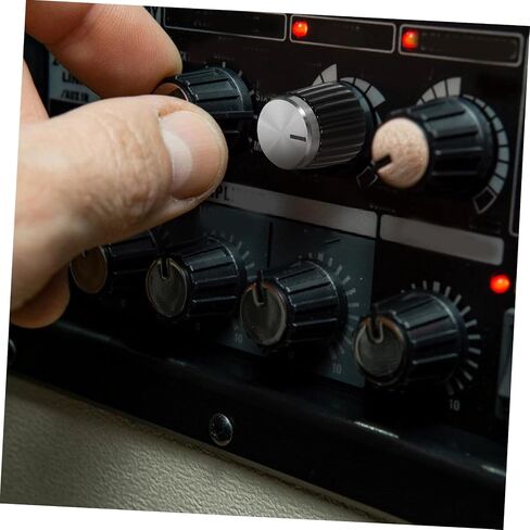 4pcs Potentiometer Control Knobs: Small Plastic Knobs for Audio Systems - Rotary Potentiometer Caps for Audio Amplifier Bass Guitar in Saudi Arabia