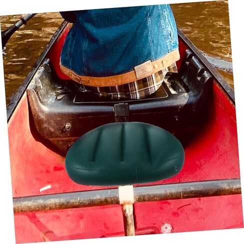 Hemoton Thick PVC Inflatable Boat Seat Cushion Backrest Portable Kayak Seating Pad Foldable Multifunctional Cushion for Fishing and Boating in Saudi Arabia