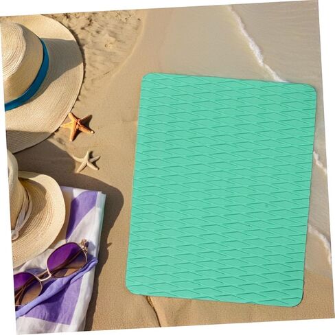 SUPVOX 1 Set Inflatable Kayak Seat Cushion Lightweight Comfortable Pad for Fishing Outdoor Camping Kayaking Quick Inflate Deflate Non Slip Design Light Green in Saudi Arabia