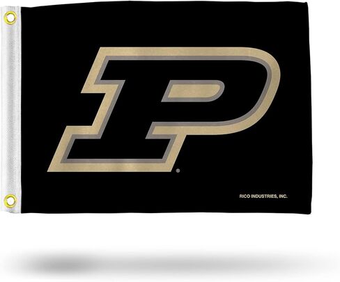 Purdue Boilermakers Flag - Boat Flag - Golf Cart Flag - 12" x 18" in Saudi Arabia