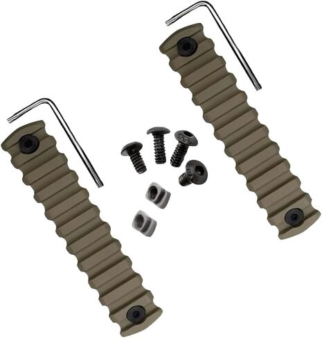 Gotical 13 Slots MLOK Picatinny Rail Section for M-Lok Handguard Flat Dark Earth Fit for 21mm Picatinny/Weaver Rails in Saudi Arabia