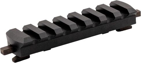 ملحق السكك الحديدية Picatinny ذو 7 فتحات، ألومنيوم خفيف الوزن، لمسة نهائية بأكسيد أسود in Kuwait