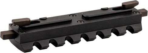 ملحق السكك الحديدية Picatinny ذو 7 فتحات، ألومنيوم خفيف الوزن، لمسة نهائية بأكسيد أسود in Kuwait