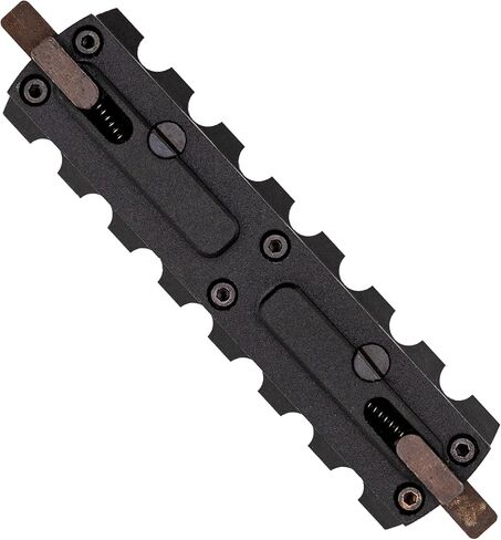 ملحق السكك الحديدية Picatinny ذو 7 فتحات، ألومنيوم خفيف الوزن، لمسة نهائية بأكسيد أسود in Kuwait