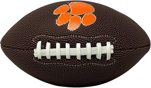 Rawlings Official NCAA Air It Out Gametime Football, Youth Size, Clemson in Saudi Arabia