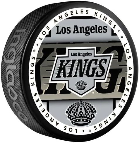 Kings Officially Licensed Medallion Design Hockey Puck in Kuwait