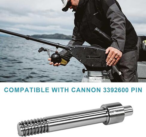 بديل لدبوس إصدار جزء Cannon Downrigger، متوافق مع دبوس Cannon 3392600، دبوس قص بقاعدة دوارة منخفضة in Kuwait