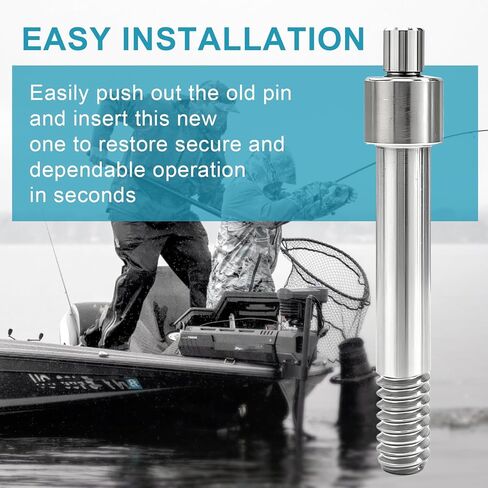 بديل لدبوس إصدار جزء Cannon Downrigger، متوافق مع دبوس Cannon 3392600، دبوس قص بقاعدة دوارة منخفضة in Kuwait