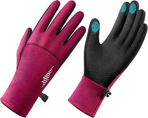 SIMARI Winter Gloves for Women, TouchScreen Water-Resistant Warm Thermal Gloves for Cold Weather, Running Hiking Driving in Saudi Arabia