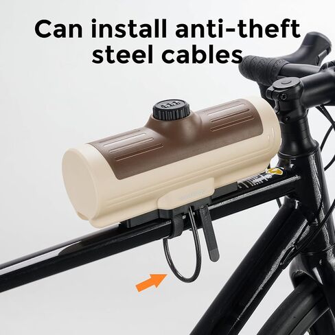 ROCKBROS Password Storage Box Mountain Road Bicycle Frame Bag Hard Shell Key Anti-Theft Box Secure Durable Storage in Saudi Arabia