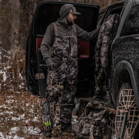Pnuma Outdoors Torrent Bibs, Caza Camo, Water-Resistant, Primaloft Insulation, Adjustable Straps (to-BB-OV) in Saudi Arabia