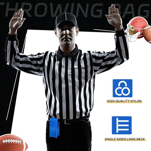 Deekin 2 Pcs Football Referee Bean Bag Accessories Football Referee Throw Down Nylon Bean Bag in Saudi Arabia