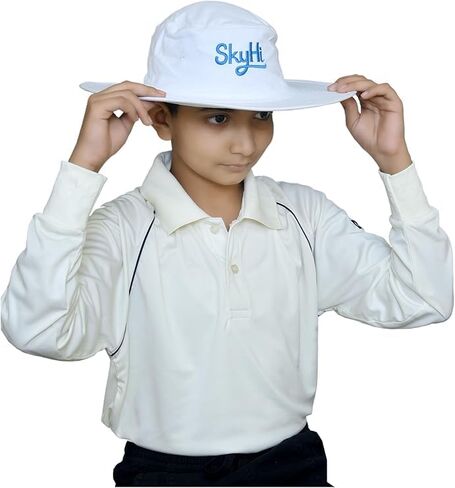 قبعة Skyhi للكريكيت للرجال والنساء | قبعة رياضية خفيفة الوزن | قبعة للمناسبات الخارجية والكريكيت والجري واللياقة البدنية in Kuwait