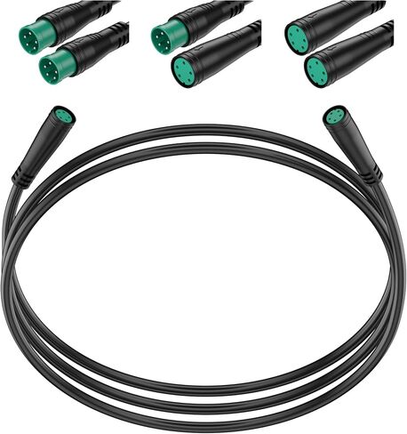 تمديد الكابل مع قابس جوليت 2Pin/3Pin/4Pin/5Pin أنثى-ذكر، أنثى-أنثى، ذكر-ذكر موصلات للضوء الكهربائي/خنق/الفرامل/عرض أجزاء الدراجة الإلكترونية تمديد الأسلاك in Kuwait