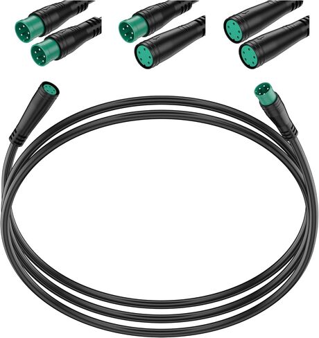 تمديد الكابل مع قابس جوليت 2Pin/3Pin/4Pin/5Pin أنثى-ذكر، أنثى-أنثى، ذكر-ذكر موصلات للضوء الكهربائي/خنق/الفرامل/عرض أجزاء الدراجة الإلكترونية تمديد الأسلاك in Kuwait