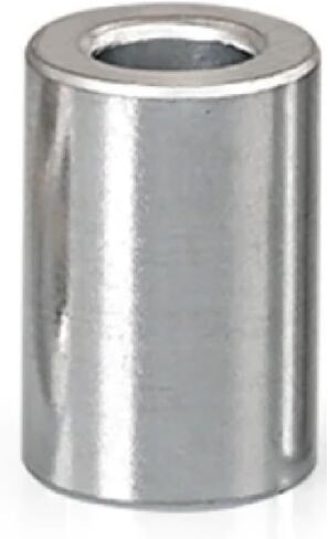 CNC Machined Aluminum Alloy Spacer Sleeves, Non-Threaded Stand-Off Washers, M3-M8 Sizes, RC Model Parts, 5-20 Pack (D16x M5 (5pcs) Length 4mm) in Saudi Arabia