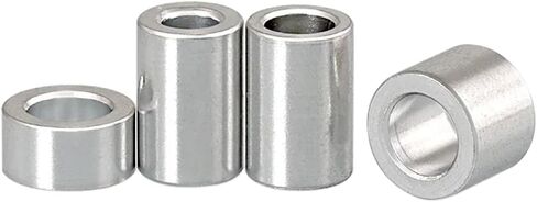 CNC Machined Aluminum Alloy Spacer Sleeves, Non-Threaded Stand-Off Washers, M3-M8 Sizes, RC Model Parts, 5-20 Pack (D16x M5 (5pcs) Length 4mm) in Saudi Arabia