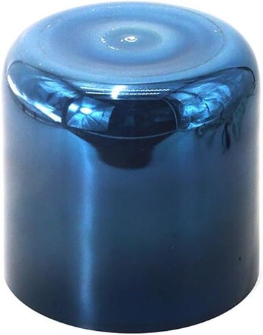 8 Inch Dark Blue Alchemy Crystal Singing Bowl, Chakra Bowl Sound Bowl, Gift For Yoga Meditation & Sound Healing, With Free Acrylic Striker & O-ring(F Note) in Kuwait