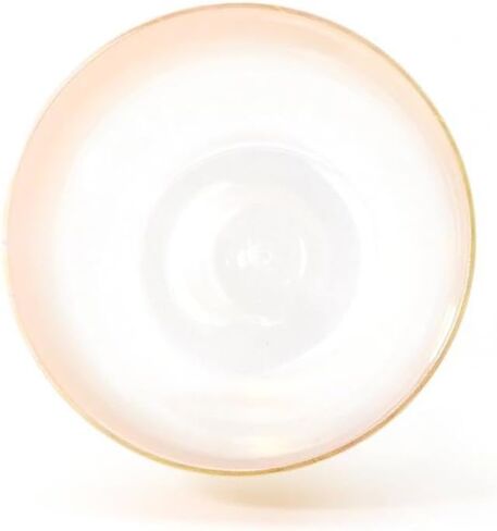 8 Inch Alchemy Crystal Singing Bowl Orange Gradient, Chakra Bowl Sound Bowl, Gift For Yoga Meditation & Sound Healing, With Free Acrylic Striker & O-ring(C Note) in Kuwait